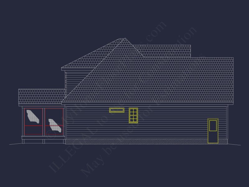 Elegant house Plan with Custom Designs & CAD Blueprints