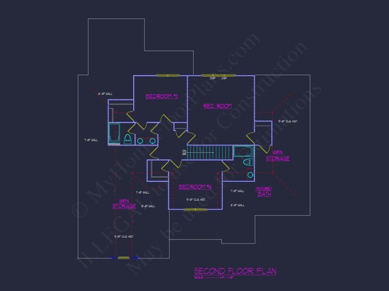 Elegant house Plan with Custom Designs & CAD Blueprints