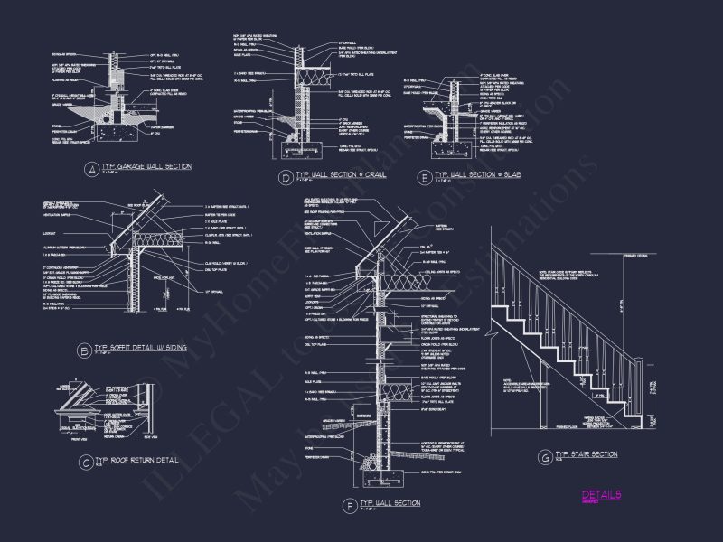 Elegant house Plan with Custom Designs & CAD Blueprints