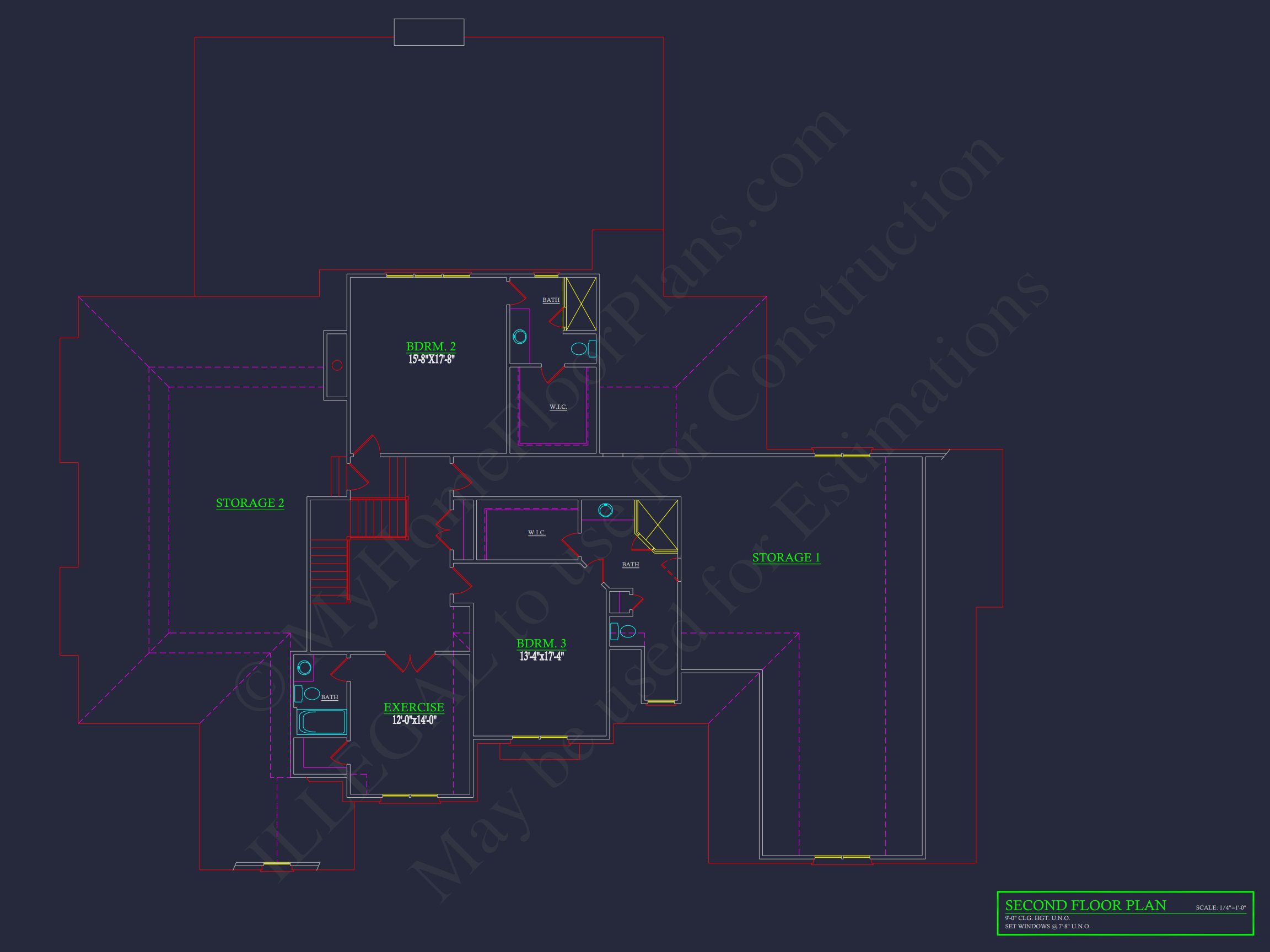 Elegant house Plan with Detailed Architecture and Floor Designs