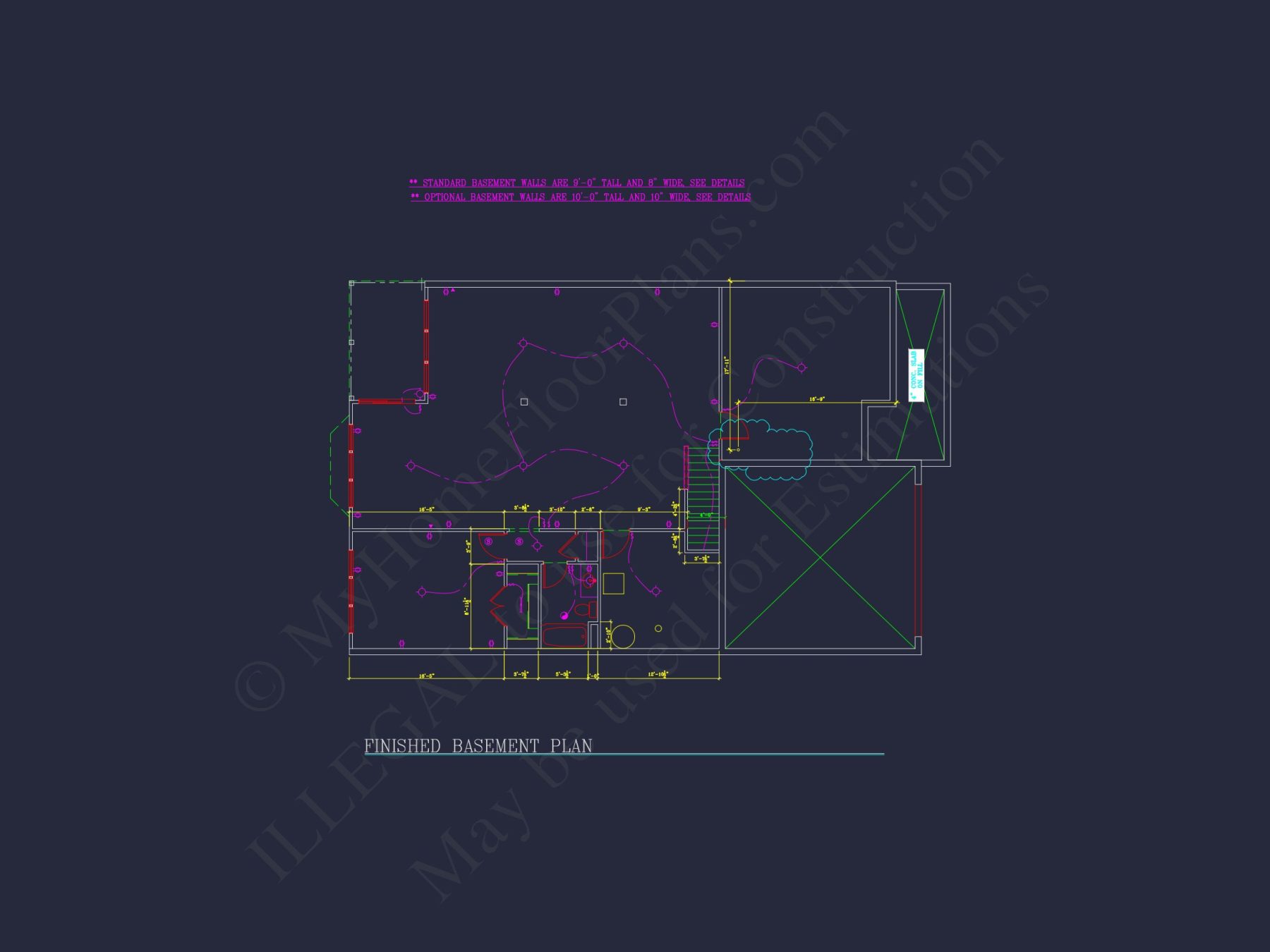 Elegant house Plan with Detailed Blueprint and Modern CAD Designs