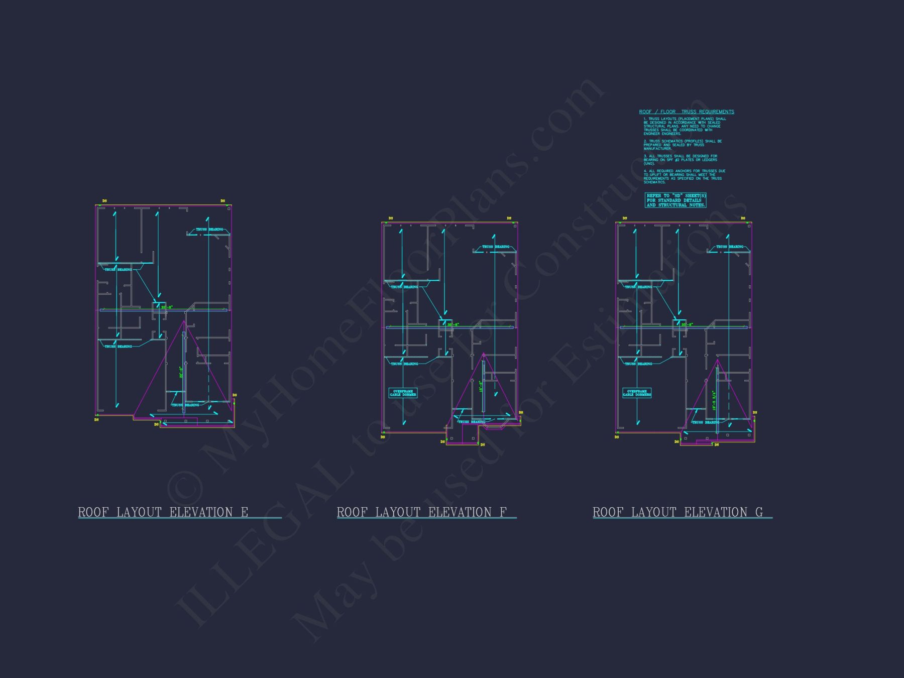 Elegant house Plan with Detailed Blueprint and Modern CAD Designs