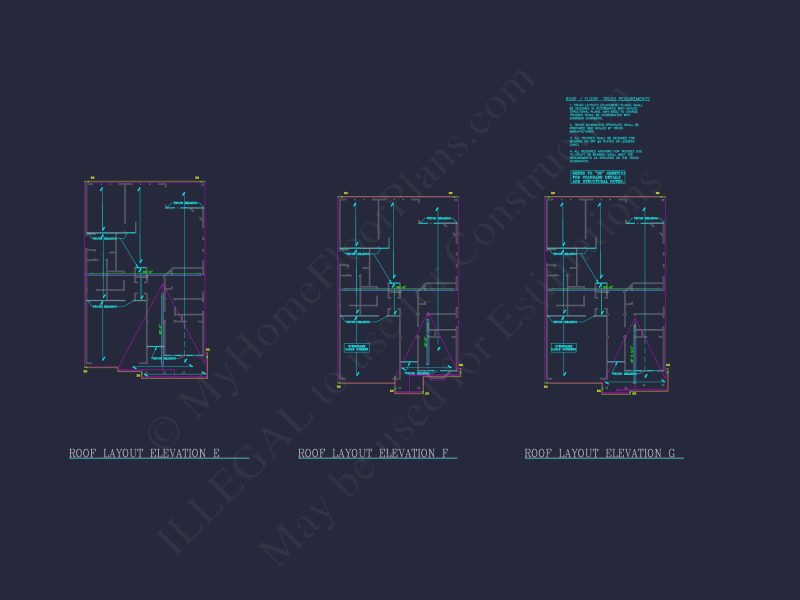 Elegant house Plan with Detailed Blueprint and Modern CAD Designs