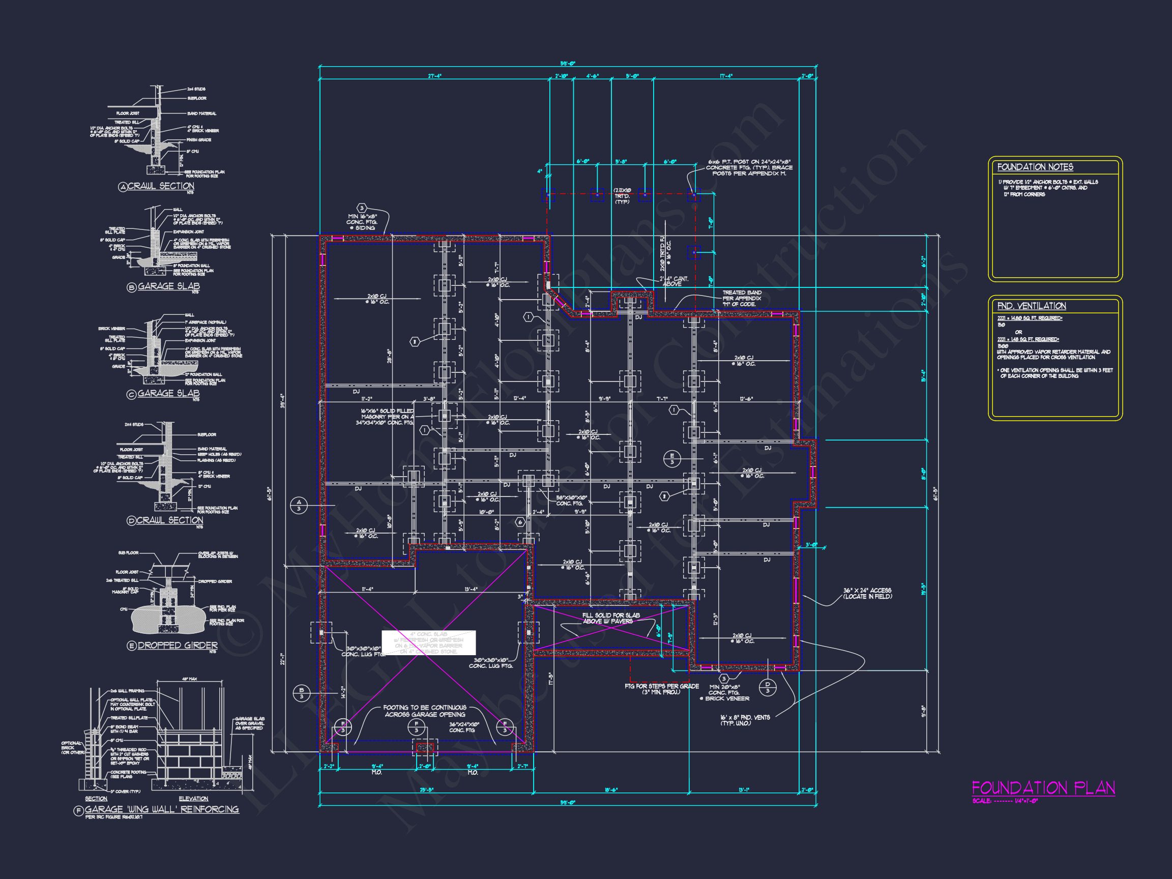 Elegant Home Plan with Detailed Blueprint for Custom Designs
