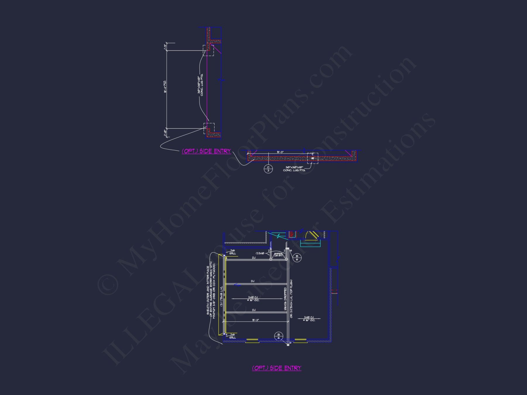 Elegant house Plan with Detailed Blueprint for Custom Designs
