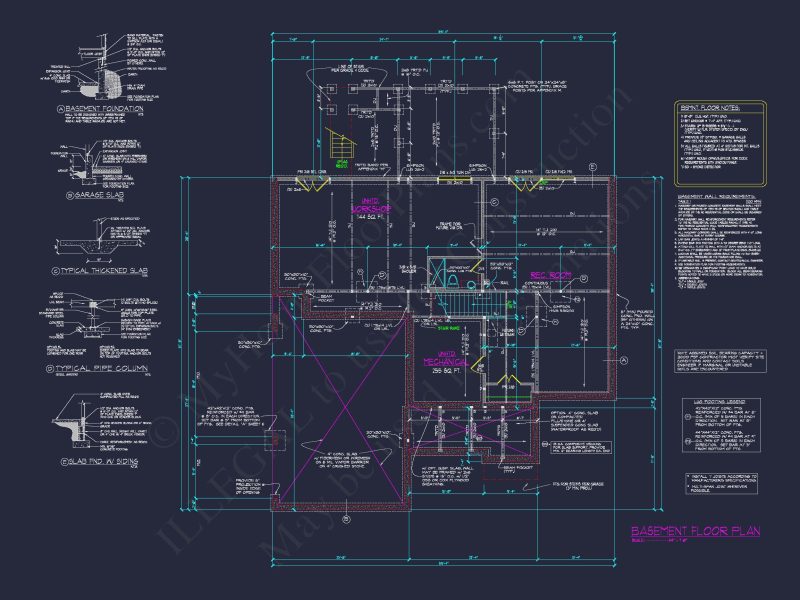 Elegant house Plan with Detailed Blueprints and 2-Story Design
