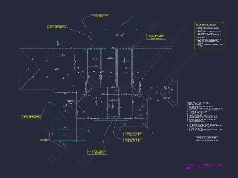 Elegant house Plan with Detailed Floor Blueprint Designs