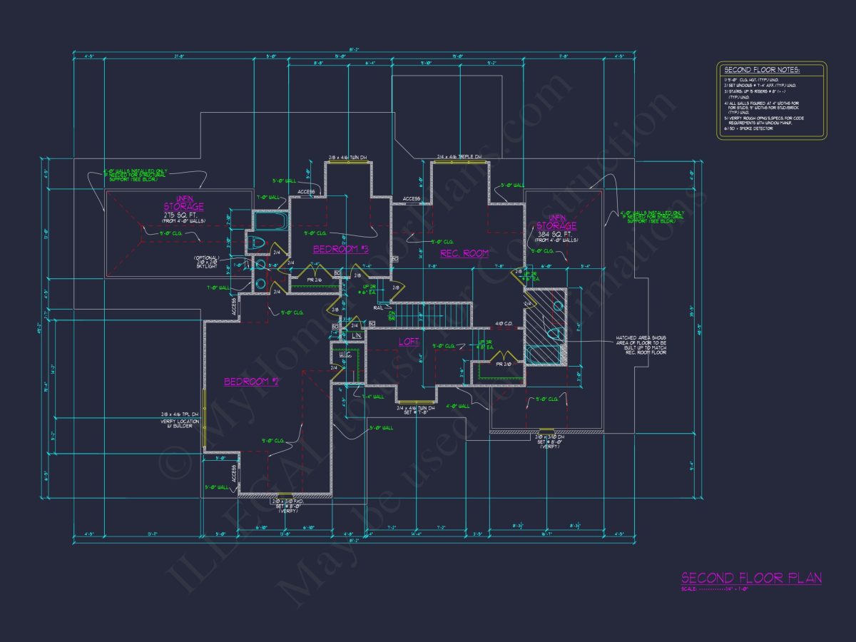 Elegant house Plan with Detailed Floor Blueprint Designs