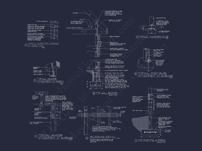 Elegant house Plan with Detailed Floor Blueprint and CAD Designs