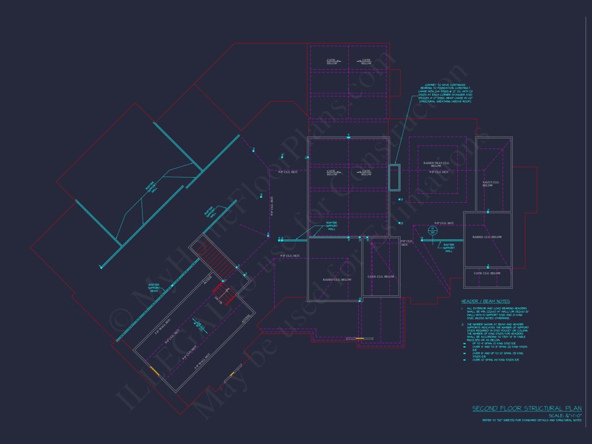Elegant house Plan with Detailed Floor Designs and CAD Blueprints