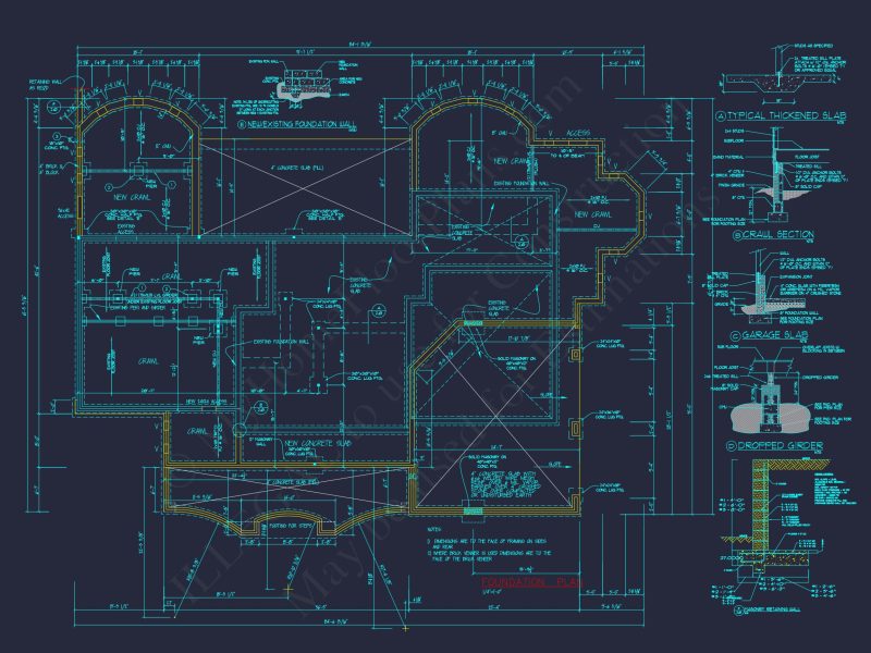 Elegant house Plan with Detailed Floor Plans, CAD Designs & Blueprint