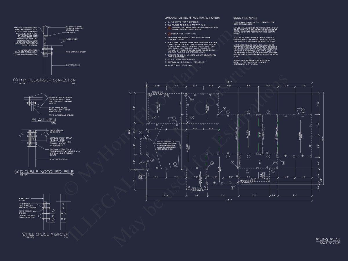 Elegant house Plan with Floor Plan and CAD Architectural Designs