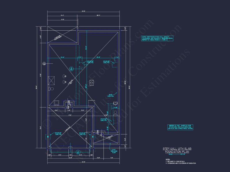 Elegant house Plan with Floor Plan, Blueprint, CAD Designs