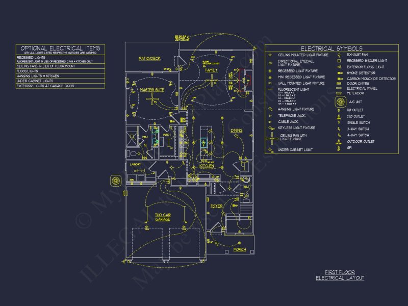 Elegant house Plan with Floor Plan, Blueprint, CAD Designs