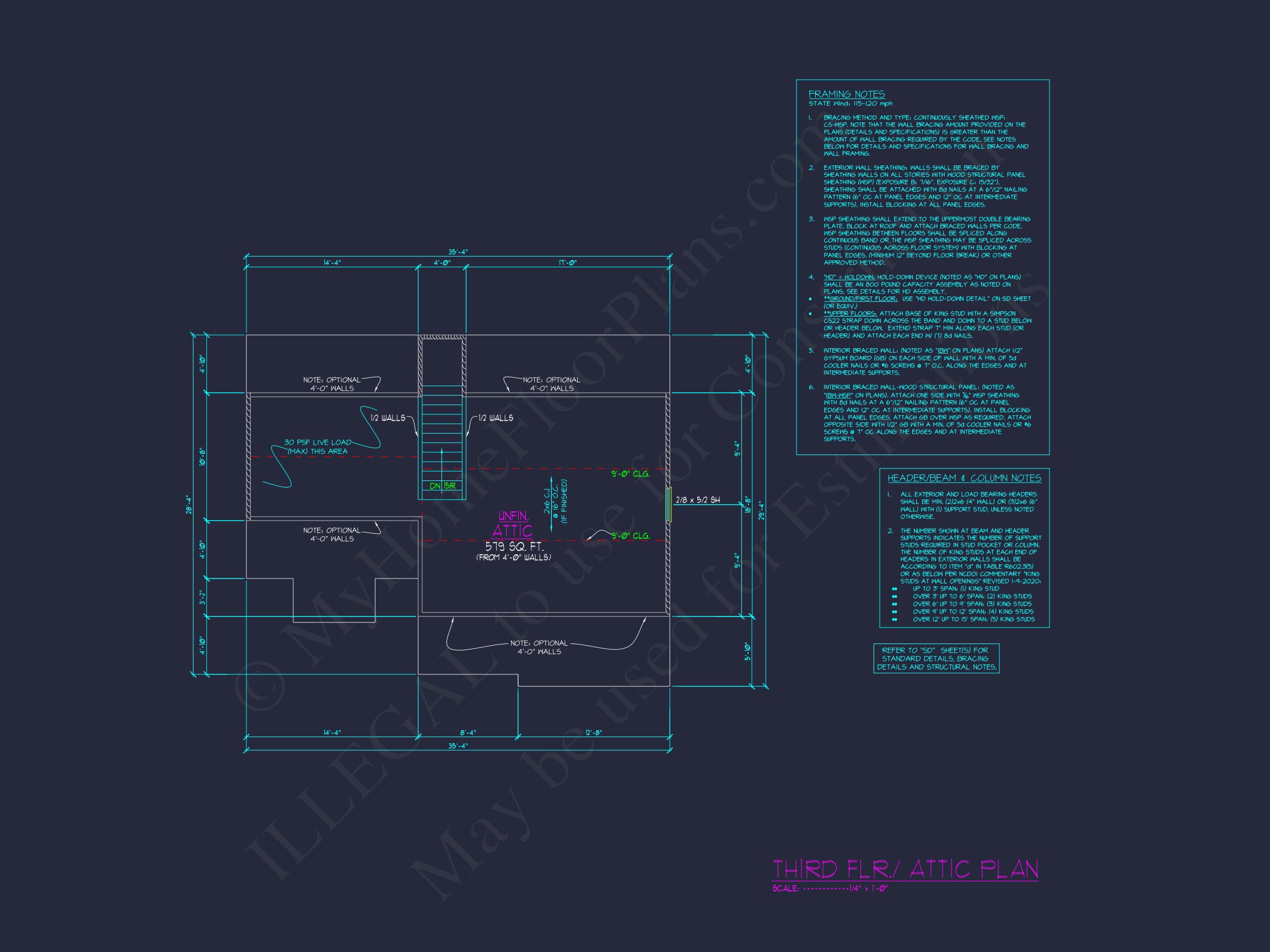 Elegant house Plan with Floor Plan,CAD Blueprint & Designs