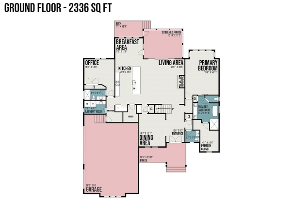 Elegant Home Plan with Floor Plan,CAD Blueprint & Designs