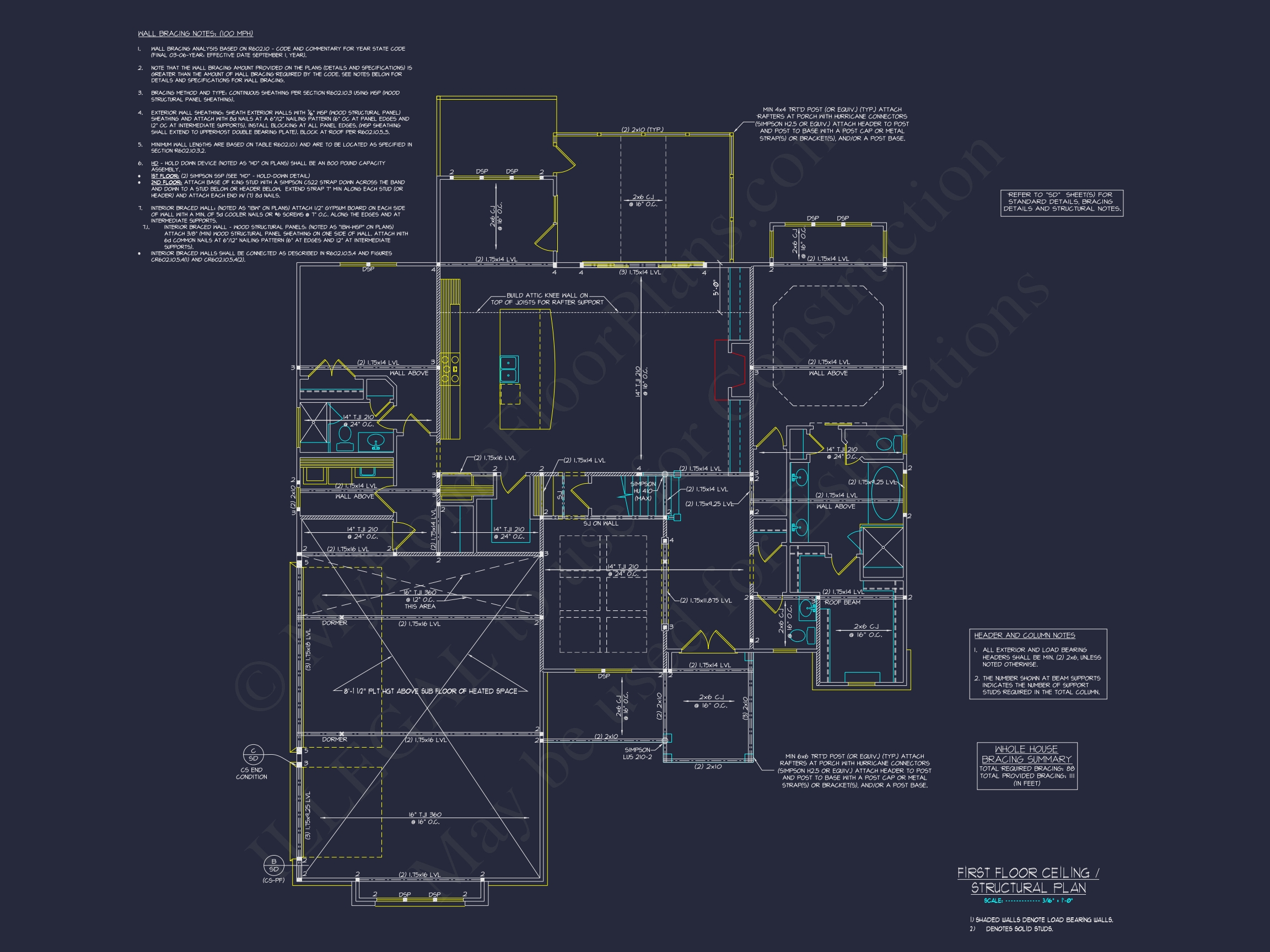 Elegant Home Plan with Floor Plan