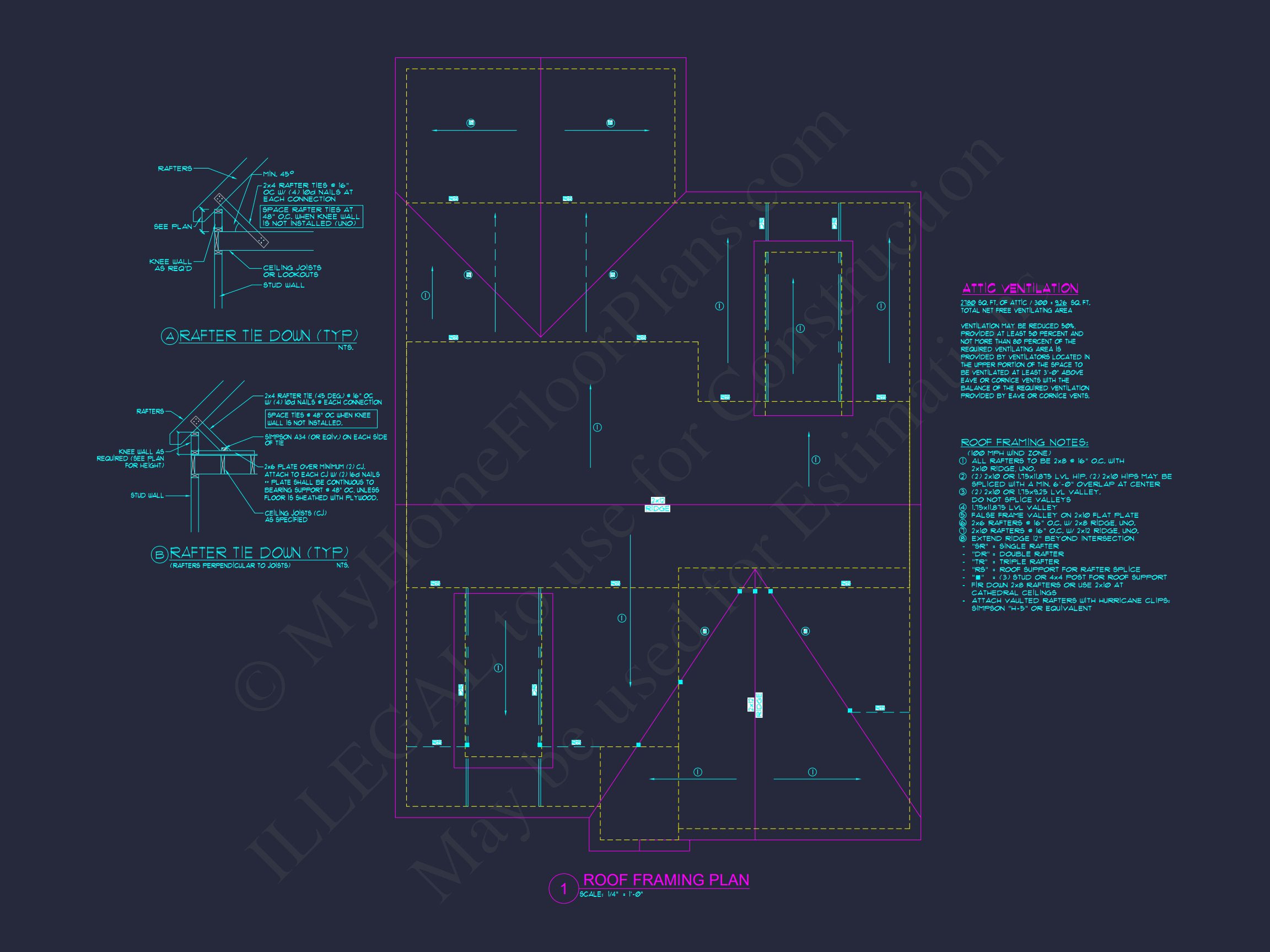 Elegant house Plan with Floor Plans,Blueprint,and CAD Designs