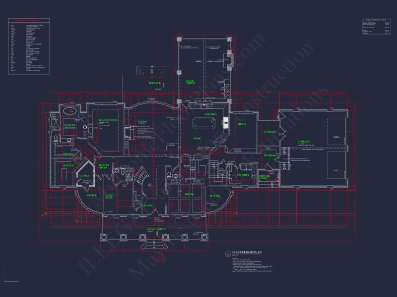 Elegant house Plan with Full Blueprint, CAD, & Designs