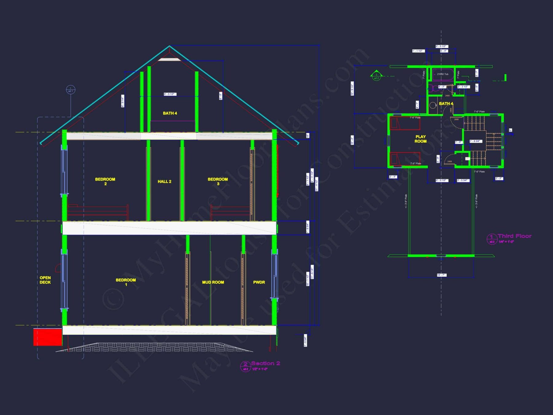 Elegant house Plan with Garage & Living Space