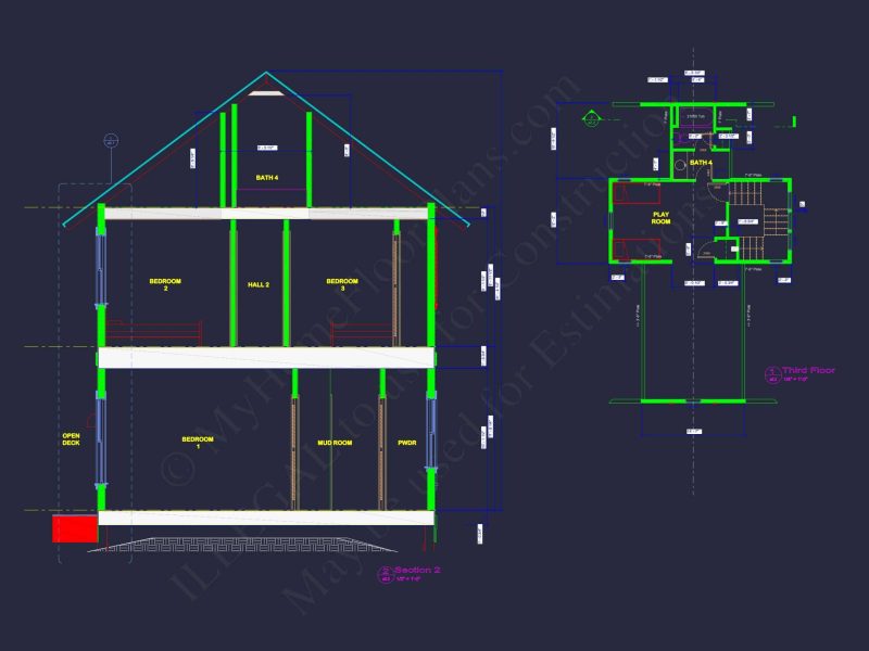 Elegant house Plan with Garage & Living Space