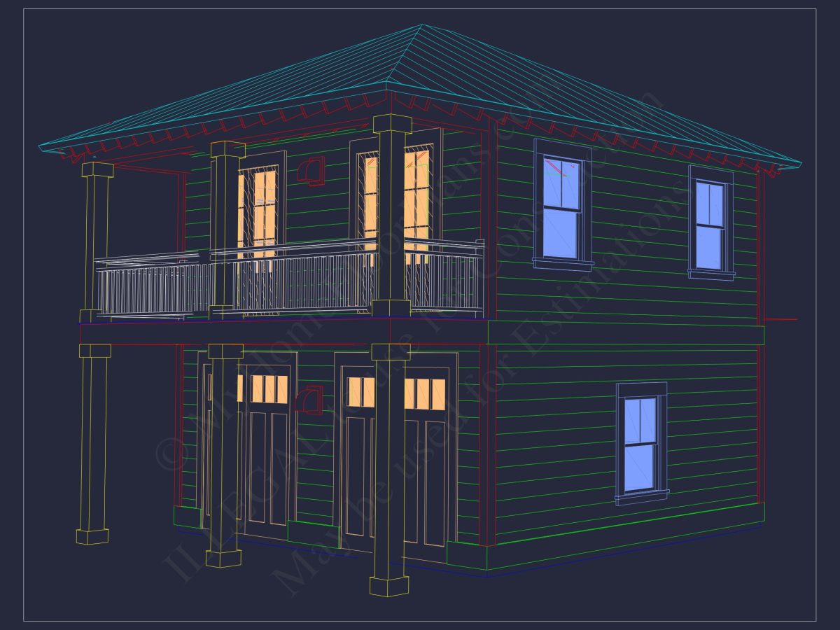 Elegant house Plan with Garage & Living Space