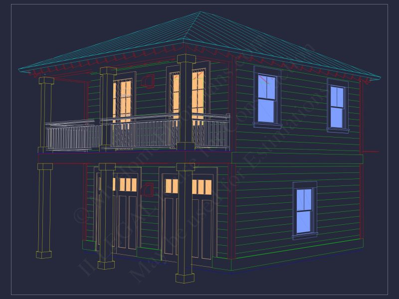 Elegant house Plan with Garage & Living Space