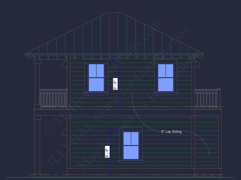 Elegant house Plan with Garage & Living Space