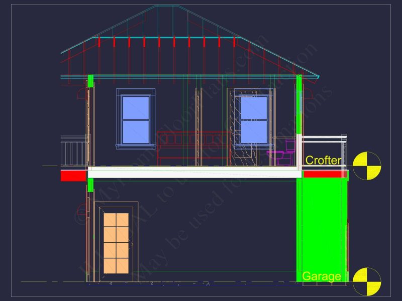 Elegant house Plan with Garage & Living Space