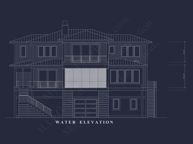 Elegant house Plan with Modern Designs, Coastal Architecture