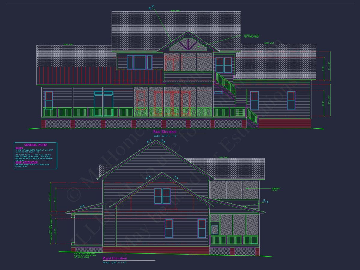 Elegant house Plan with Spacious Design, Blueprint, and CAD