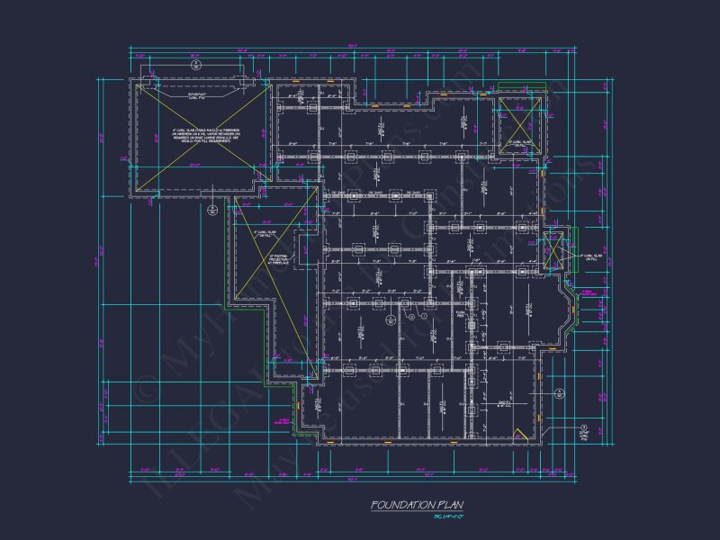 Elegant house Plan with Spacious Floor Design and CAD Blueprint