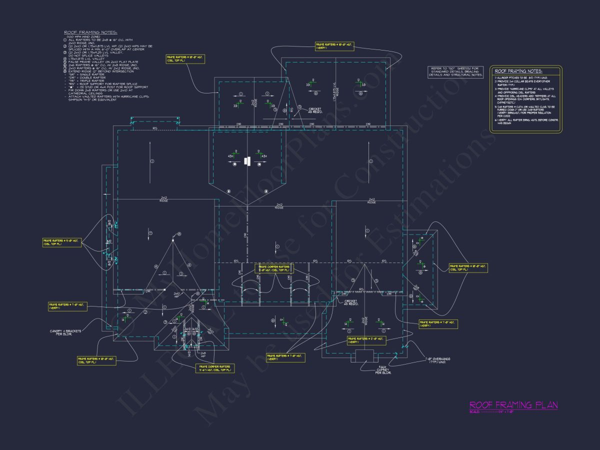 Elegant house Plan with Spacious Floor Design and CAD Blueprint
