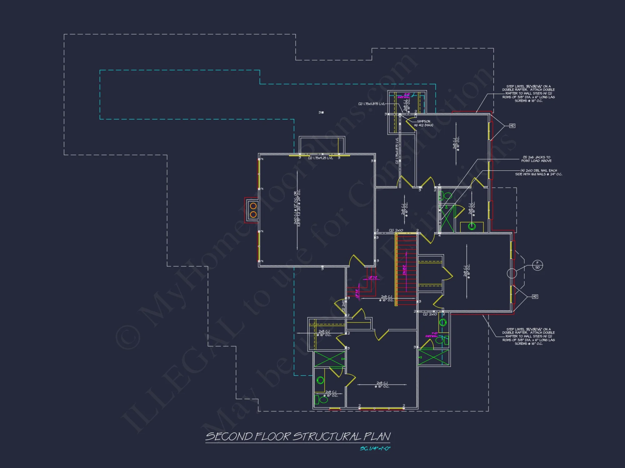 Elegant house Plan with Spacious Floor Design and CAD Blueprint