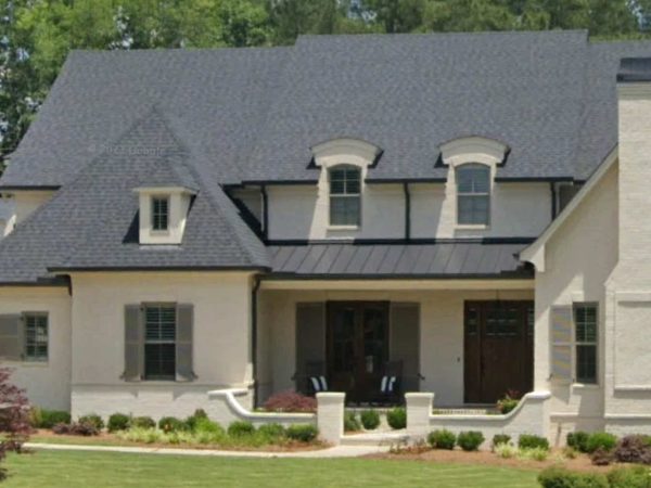 Elegant house Plan with Spacious Floor Design and CAD Blueprint