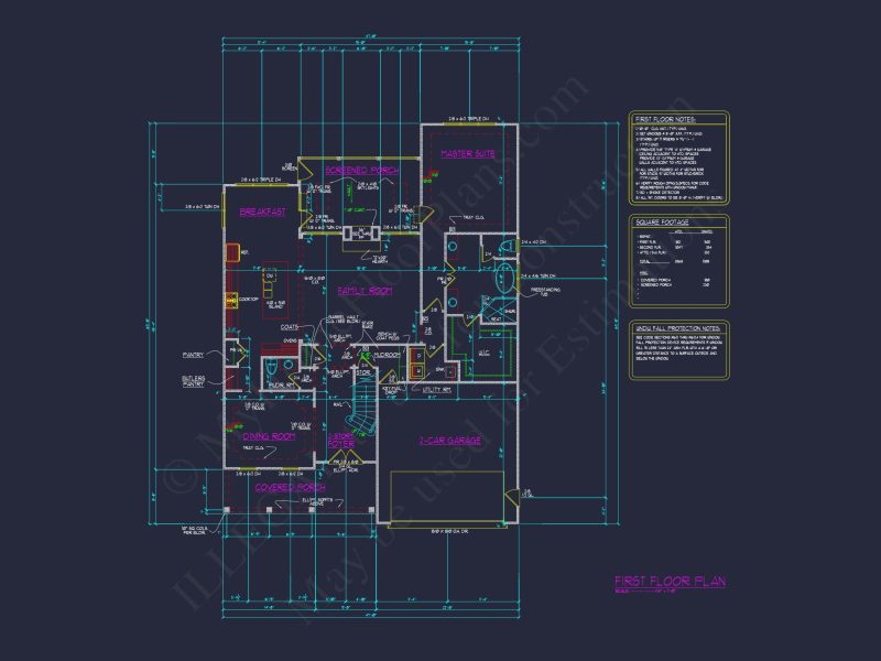 Elegant house Plan with Spacious Floor Plan and Architectural Designs