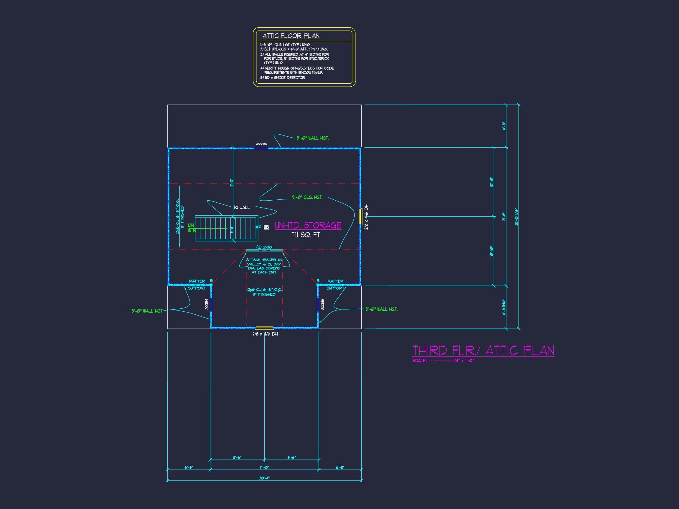 Elegant Home Plan with Spacious Floor Plan and CAD Blueprint Designs