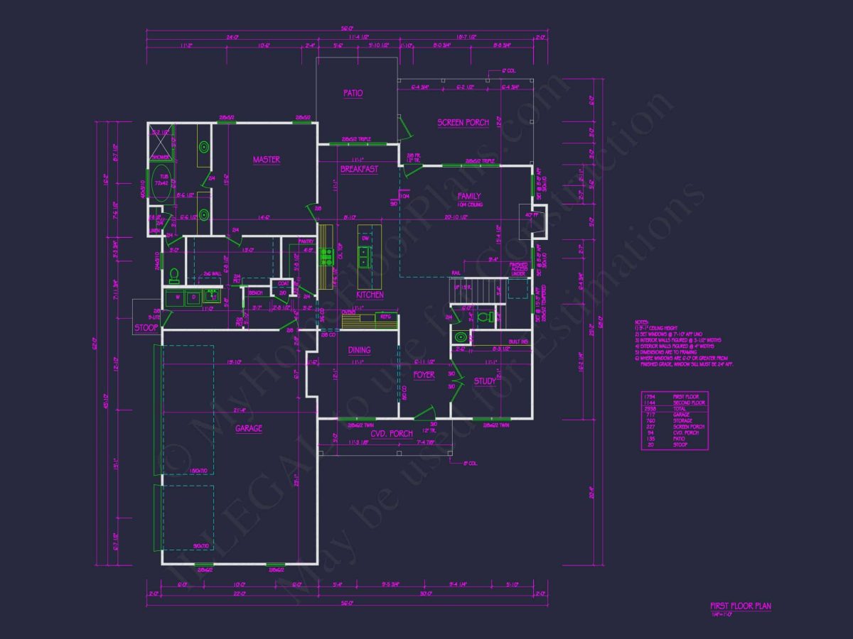 Elegant house Plan with Spacious Floor Plan and CAD Designs