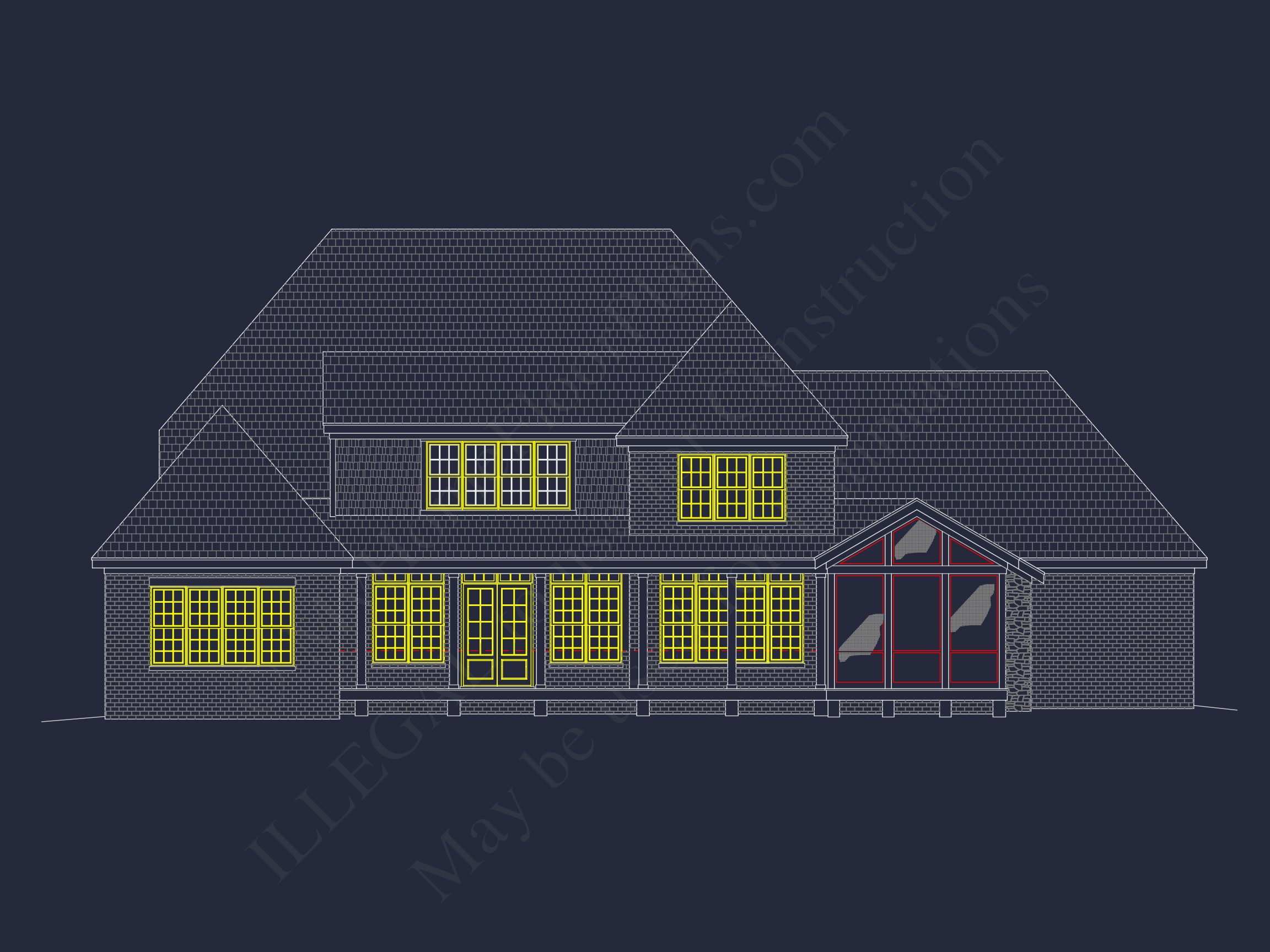 Elegant house Plan with Spacious Floor Plan,Blueprint,and CAD Designs