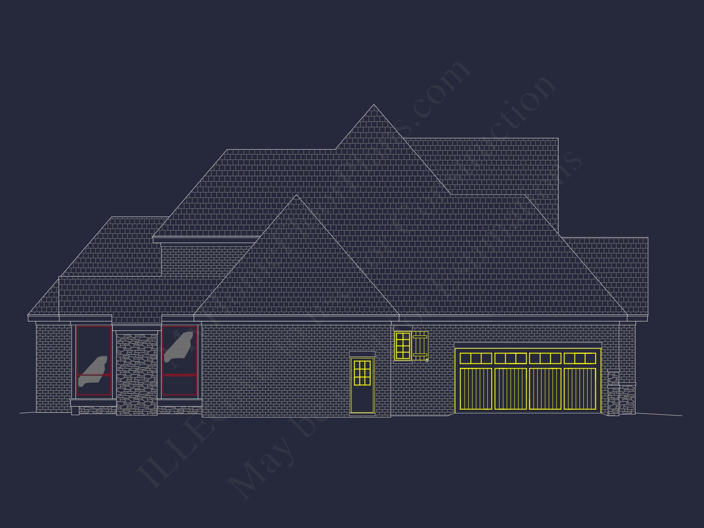 Elegant house Plan with Spacious Floor Plan,Blueprint,and CAD Designs