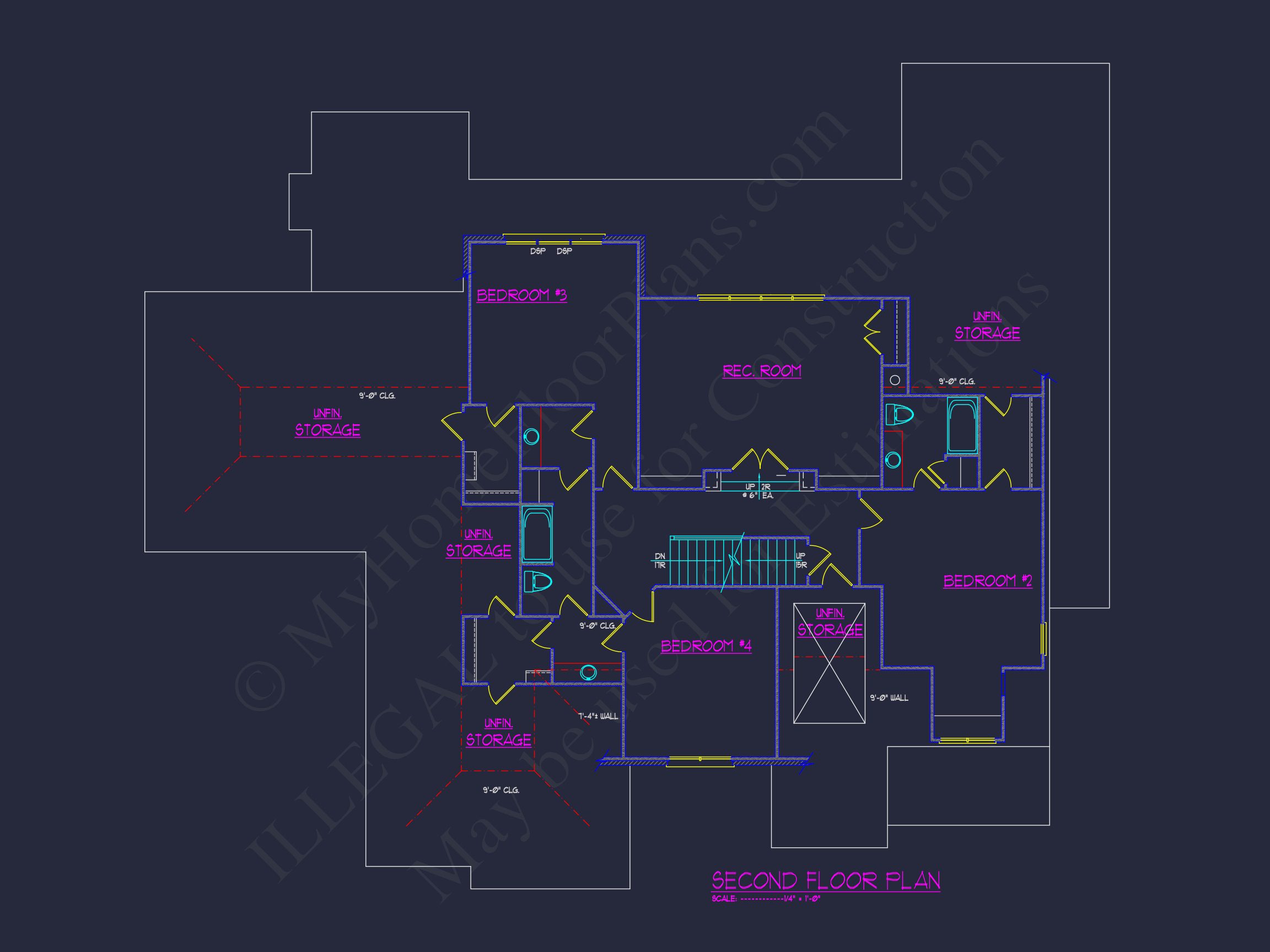 Elegant house Plan with Spacious Floor Plan,Blueprint,and CAD Designs