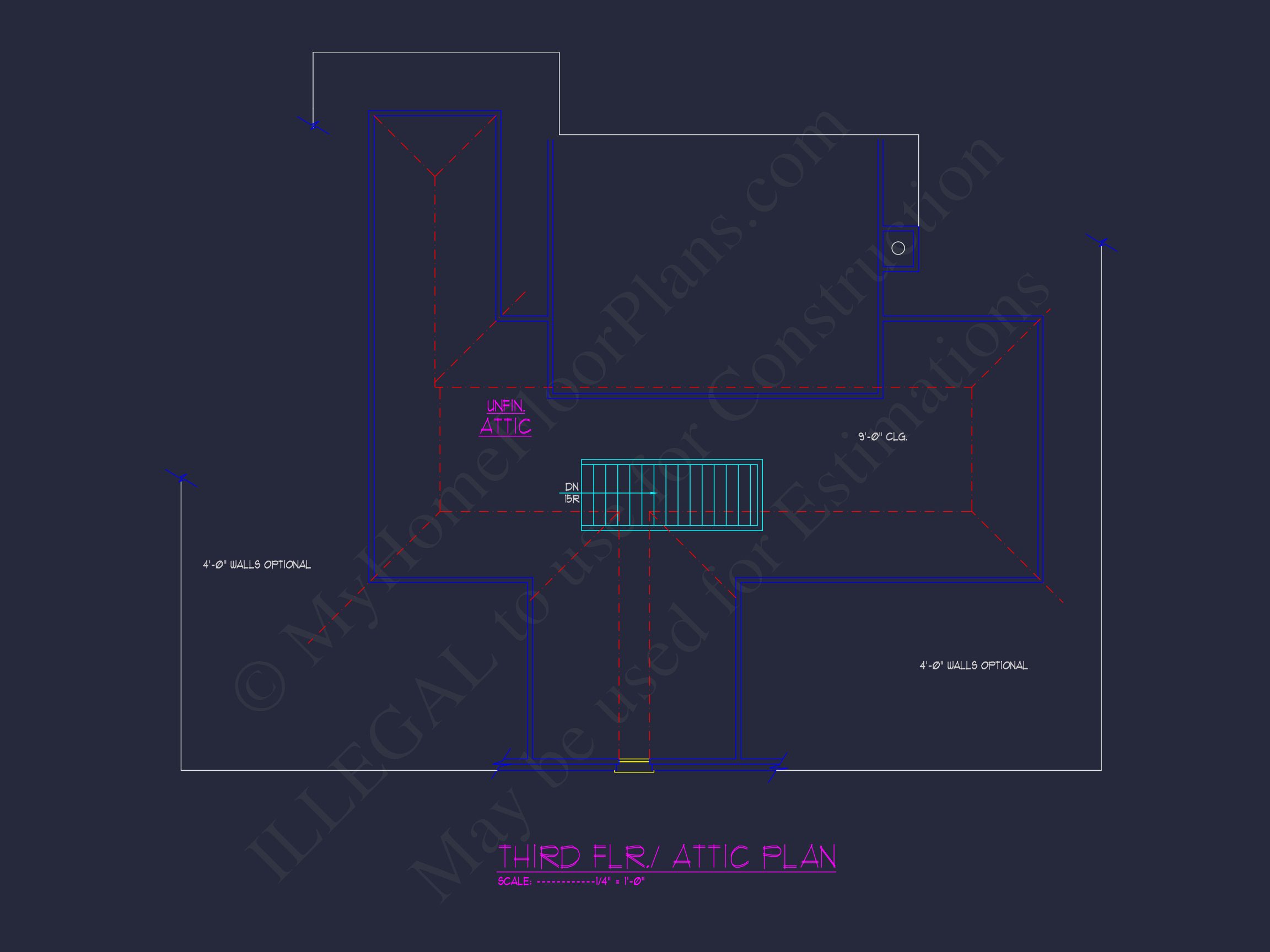 Elegant house Plan with Spacious Floor Plan,Blueprint,and CAD Designs