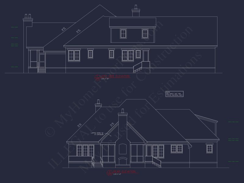 Elegant house Plan with Spacious Floor Plan, CAD Designs, and Blueprint
