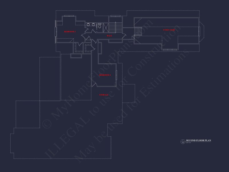 Elegant house Plan with Spacious Layout, CAD Designs & Blueprint