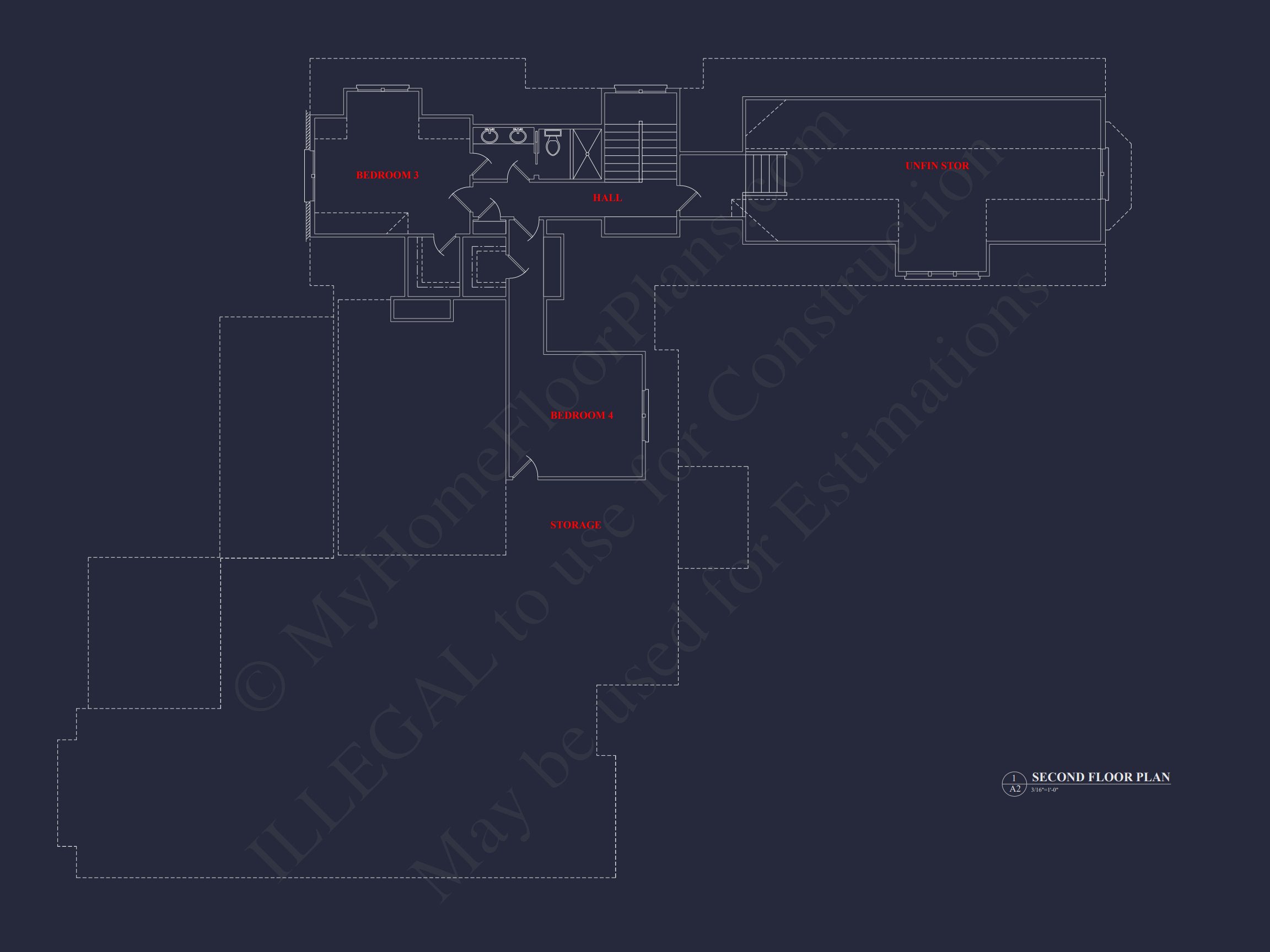 Elegant Home Plan with Spacious Layout,CAD Designs & Blueprint