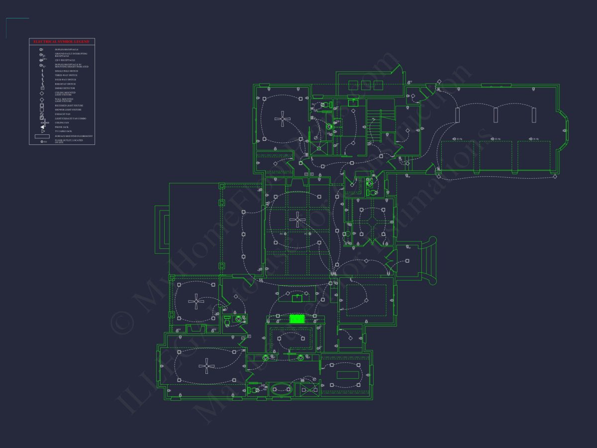 Elegant house Plan with Spacious Layout, CAD Designs & Blueprint