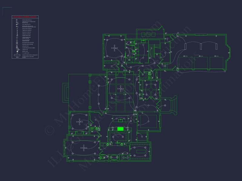 Elegant house Plan with Spacious Layout, CAD Designs & Blueprint