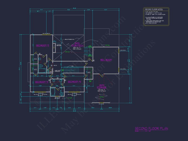 Elegant house Plan with Stunning 2-Floor CAD Designs