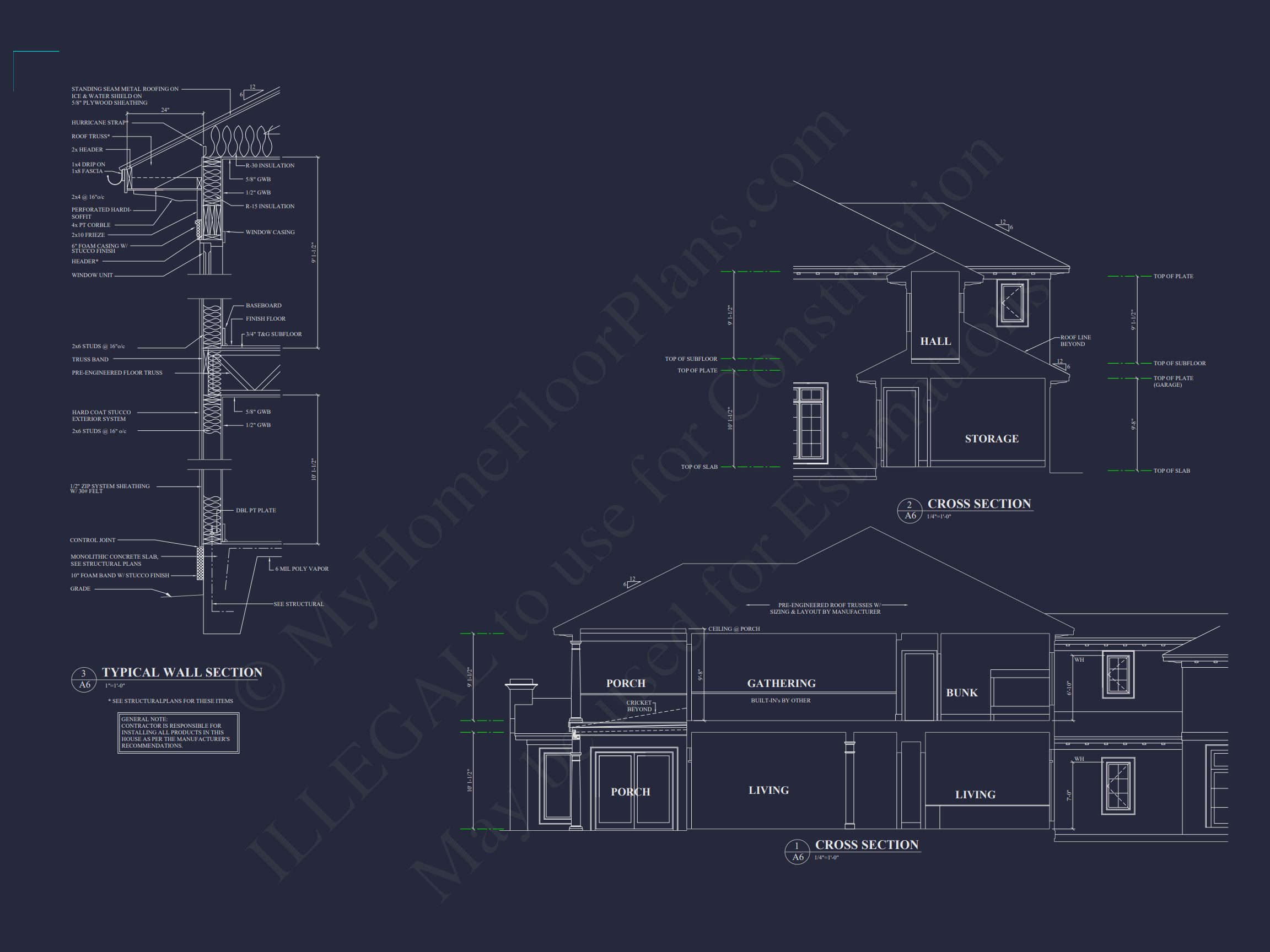 Elegant house Plan with Stunning Floor Plan and CAD Architecture Designs