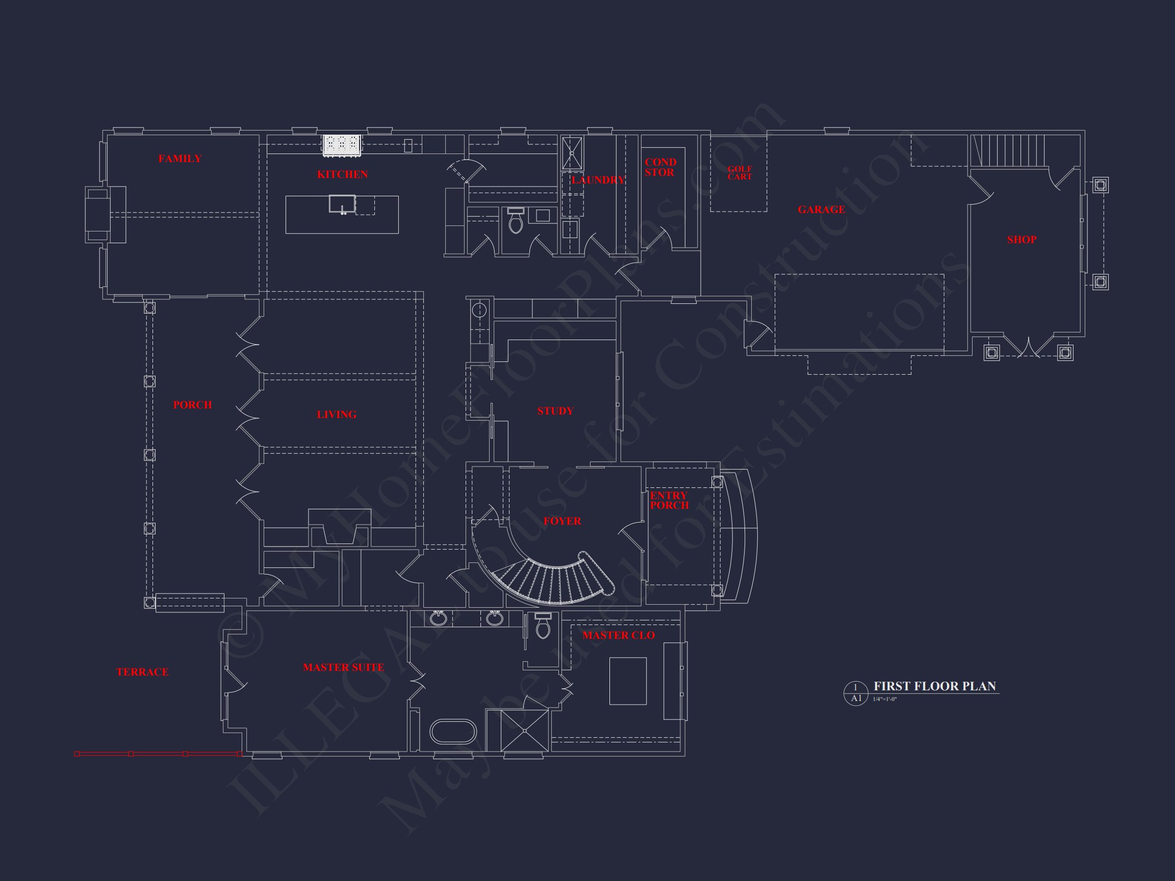Elegant house Plan with Stunning Floor Plan and CAD Architecture Designs